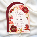 Search for red bird wedding invitations Rustic