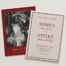 Search for burgundy and cream invitations Couple