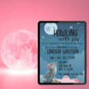 Search for howling wolf invitations Cute