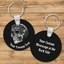 Search for skull drawing key rings Gothic