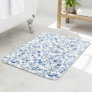 Search for blue toile bath mats Classic
