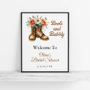Search for boots posters Cowgirl bridal shower