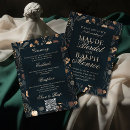 Search for fall colors wedding invitations Qr code