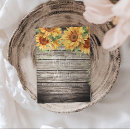 Search for sunflower bouquet wedding invitations Modern