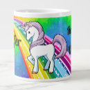 Search for unicorn and rainbow mugs Girl