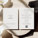 Search for rsvp on wedding invitations Modern minimalist