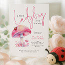 Search for lady bug invitations Whimsical