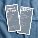 Search for border wedding programs Order of ceremony