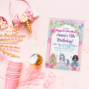 Search for princess unicorn invitations Girls