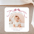 Search for pink bow thank you stickers Minimalist