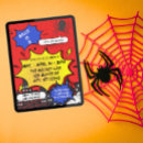 Search for spider birthday invitations Web