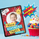 Search for flash birthday invitations Batman