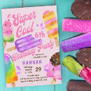 Search for super girl invitations Colourful