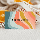 Search for colourful rainbow business cards Stylish