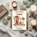 Search for cowboy birthday invitations Southwestern