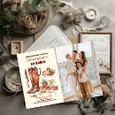 Search for boot shaped birthday invitations Saddle up