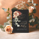 Search for orange and black wedding invitations Couple