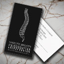Search for spine business cards Chiropractic