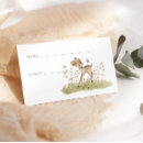 Search for animal table cards Watercolor