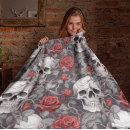 Search for skull blankets Watercolor
