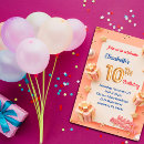Search for old school birthday invitations Red