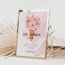 Search for ice cream wedding signs Watercolor