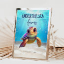 Search for under the sea party posters 1st birthday