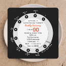 Search for 90 year old birthday invitations Ninetieth