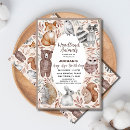 Search for squirrel birthday invitations Rustic