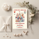 Search for carnival baby shower invitations Red