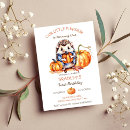 Search for cute pumpkin invitations Whimsical