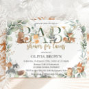 Search for twins foxes baby shower invitations For her