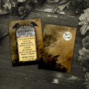 Search for cemetery halloween invitations Creepy