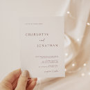 Search for plain invitations Elegant