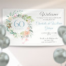 Search for 60th anniversary decoration banners Elegant