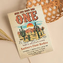 Search for how the west was one birthday invitations Rodeo birthday party