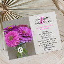Search for zinnia wedding invitations Summer