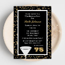 Search for mens 75th birthday invitations Adult