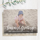 Search for coastal photo christmas cards Wood
