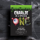 Search for halloween 1st birthday invitations Boy