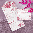 Search for line art wedding invitations Chinoiserie