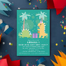 Search for dinosaur birthday invitations Stegosaurus