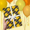 Search for black flower wrapping paper Happy birthday