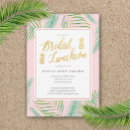 Search for bridal luncheon invitations Gold