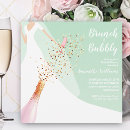Search for wine bottle bridal shower invitations Brunch and bubbly