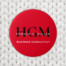Search for simple red badges Business