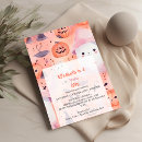 Search for spooky one invitations Pumpkin