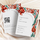 Search for red and green wedding invitations Trendy