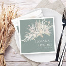 Search for sage green wedding napkins Rustic
