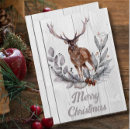 Search for cottage christmas cards Deer